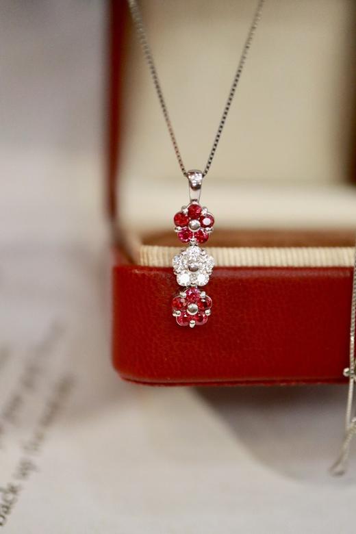 0.3ct 红宝石吊坠 商品图1