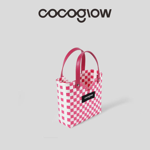 cocoglow 限定款爱心小号托特包【送狐狸毛球+爱心亚克力挂件】 商品图1