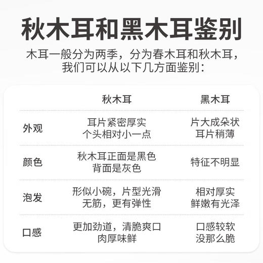 方家铺子  秋木耳250g/袋装 商品图4