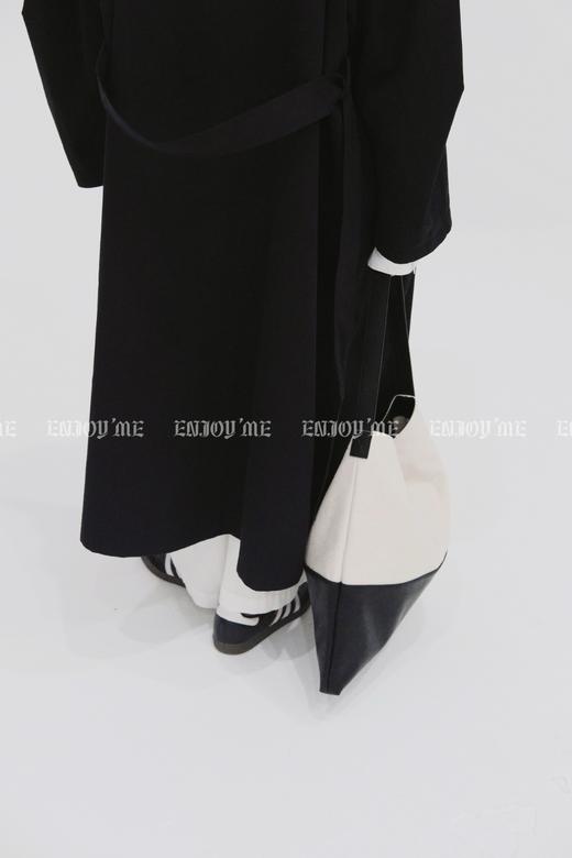 【门店同款】ENJOY秋季less is more经典廓形立领风衣 158946912 商品图5