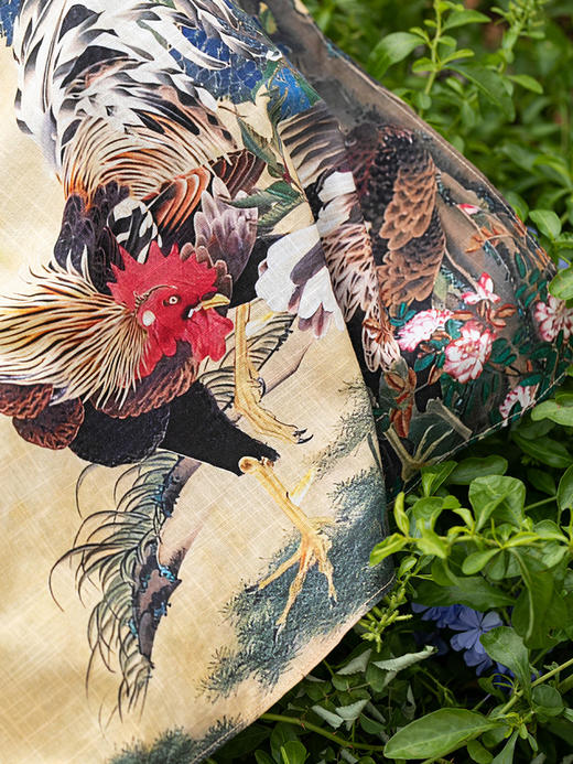 牧衣游 纯棉印花丝巾百搭复古文艺设计感 梦秋【不支持会员折】 商品图1