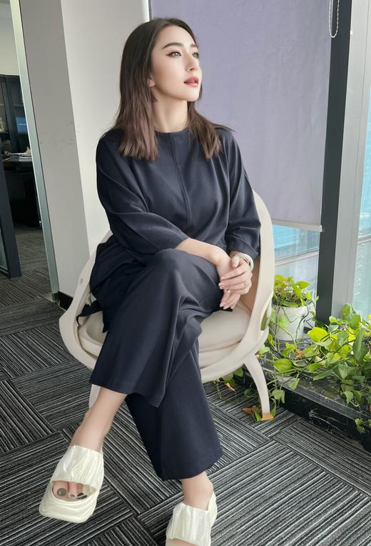 SCHIESSER  UL舒雅城市生活系列   静谧绽放｜设计师款限量版七分袖上衣81/24612U 商品图1