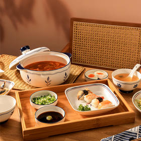 【菲米生活】水沐留年陶瓷餐具组合  FM-CJ2372S（32件套）