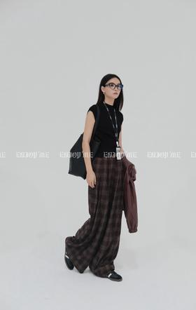 【门店同款】ENJOY秋季less is more半高领纯色针织衫 158892900