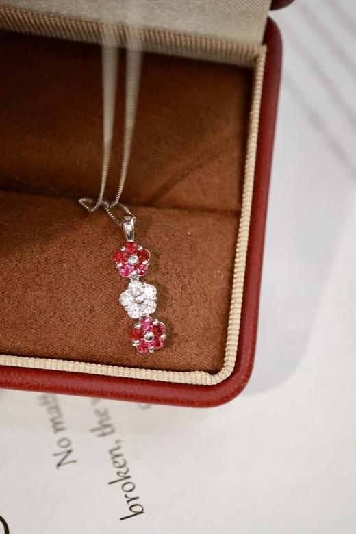 0.3ct 红宝石吊坠 商品图7