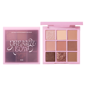 8809939530679	三熹玉3CE	【引力芭蕾限定】九宫格眼影芋泥盘防水不易晕染持久日常妆初学者