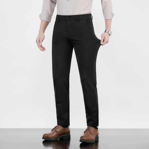 SIMU夏季轻奢桑蚕丝西裤 | 触感爽滑 舒适透气 简约纯色设计 剪裁利落有型 通勤休闲都百搭 商品图9