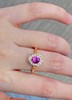 1.52ct 4.22g 粉蓝宝戒指 商品缩略图6