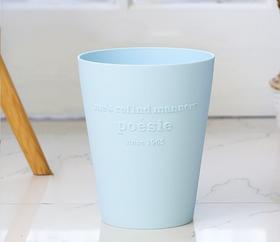 时尚锥形垃圾桶 5L 蓝色