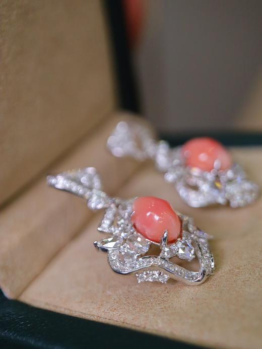 1.52ct+1.69ct 海螺珠耳环 商品图1