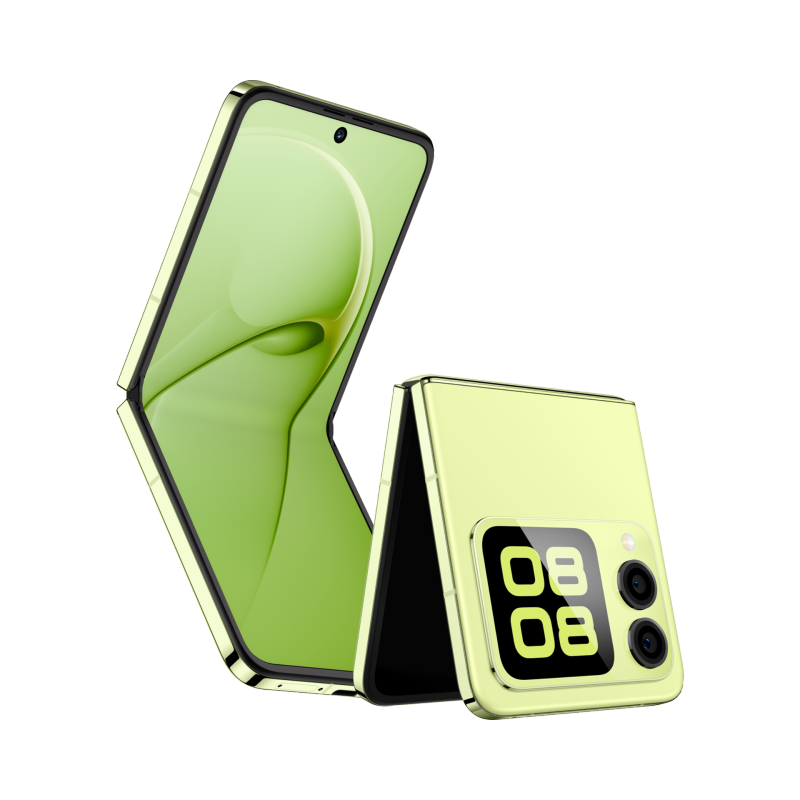 华为 nova Flip小折叠 向新绿 轻薄可靠 鸿蒙AI趣玩 后置5000万悬停自拍智能手机