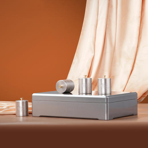 见喜【灰.实木烤漆.10小合金罐】150元1套.整箱14套 商品图4