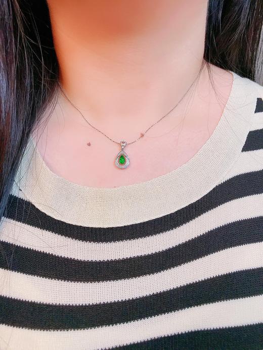 0.57ct 祖母绿吊坠 商品图4