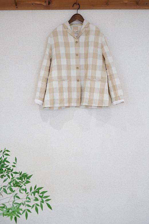 (5折) apuntob 直筒剪裁格纹西装外套 商品图9