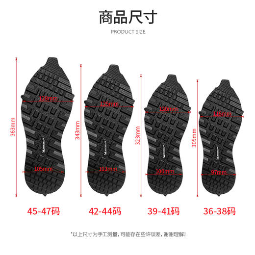 进口底源自米其林进口鞋底鞋材大底修鞋换底材料OP113 商品图3