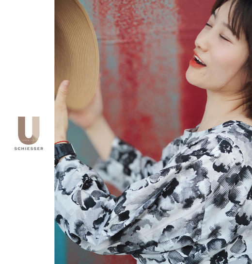 SCHIESSER  UL舒雅城市生活系列   静谧绽放｜花卉系列设计师款限量版中袖上衣81/24618U 商品图3