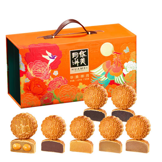 华美祥月月饼礼盒1280g 商品图2