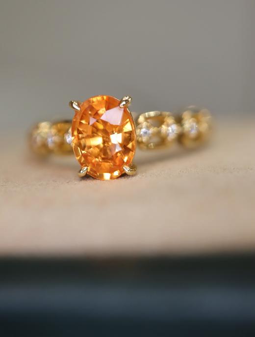 1.45ct 芬达石戒指 商品图2