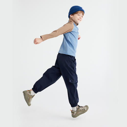 【耐磨软壳工装】儿童立体口袋印花工装裤 PQK2403 商品图1