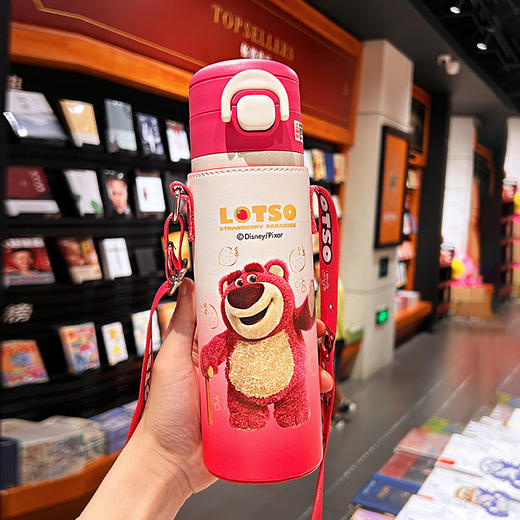 【开学季~迪士尼系列双饮保温杯】蜘蛛侠儿童吸管保温杯 男孩高颜值316不锈钢双饮水杯 学生便捷杯子 爱莎公主 史努比 女生保温杯-QQ 商品图5