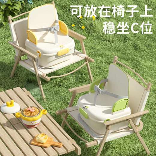 【育娃出行收纳箱 秒变吃饭椅】多功能宝宝餐椅 婴儿童外出吃饭坐椅便携式妈咪包 储物大容量单肩包 商品图2