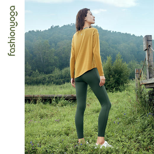 凡圣瑜伽不对称可系带休闲外搭 F13375（不含胸垫） 商品图8