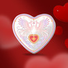 【上海造币】心有灵犀情话纪念银章 小爱心可佩戴 商品缩略图3