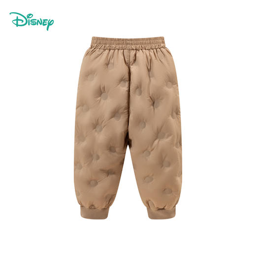迪士尼儿童加厚羽绒裤冬装新款男女宝宝防风保暖裤子轻盈外出长裤ZD4DK009 商品图5