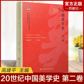 20世纪中国美学史 第二卷 美学思想 美学学科初建 美育思想 美学艺术观 高建平主编 江苏凤凰教育出版社