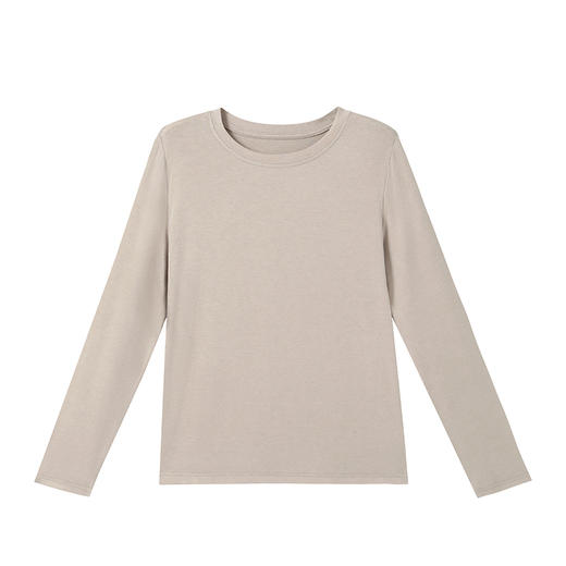 Avann女士温柔绵绵衫9912 | 亲肤柔软、简约圆领、多色可选、宽松版型、舒适百搭 商品图2