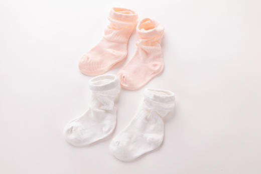 拉比-鞋袜类（常年）H4抑菌BB长筒袜2双装玫红(PH) 商品图6