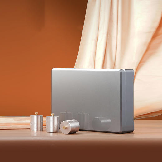 见喜【灰.实木烤漆.10小合金罐】150元1套.整箱14套 商品图3