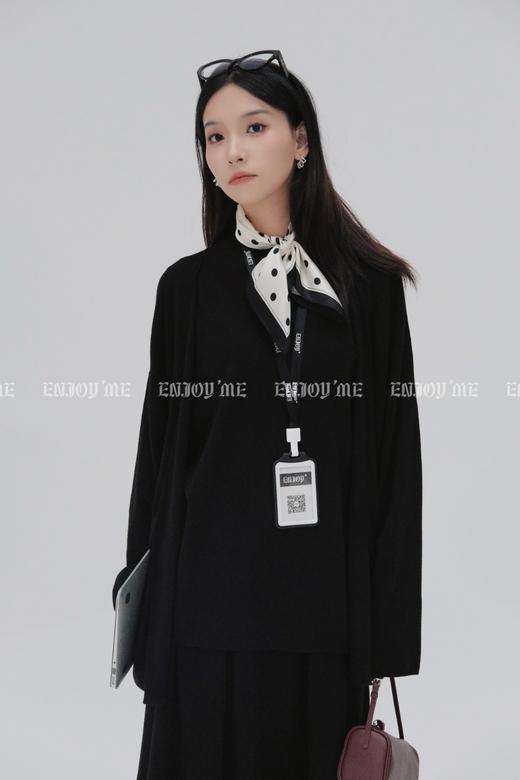 【门店同款】ENJOY秋季less is more百搭针织无袖上衣 158946120 商品图7