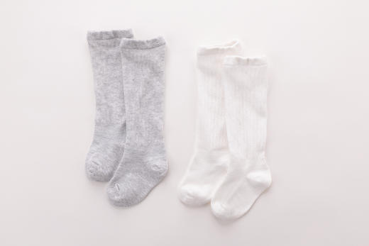 拉比-鞋袜类（常年）H4抑菌BB长筒袜2双装玫红(PH) 商品图3