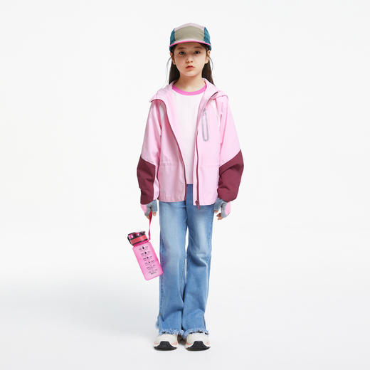 女童运动风拼色外套新款安奈儿童装实体店同款AG435533 商品图3