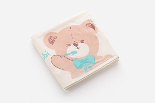 拉比-浴巾毛巾（常年）H4小熊浴巾140*70浅杏(PH) 商品图2