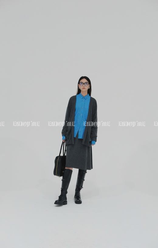 【门店同款】ENJOY秋季less is more大口袋针织开衫 158946218 商品图2