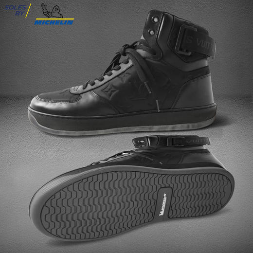 进口鞋底源自米其林进口鞋底鞋材换底修鞋材料SOP106黑色 商品图4