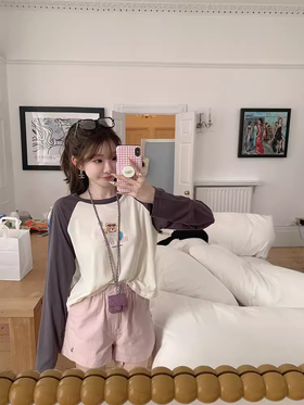 金蘑菇菇 99% summer song 休闲t合集/ 美式字母印花宽松休闲t恤