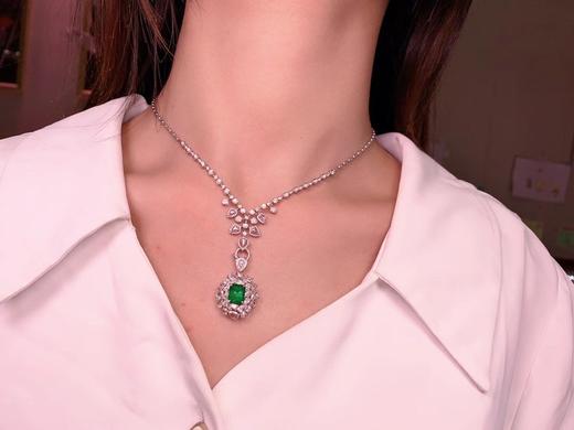 1.62ct 8.98g 祖母绿戒指吊坠 商品图5