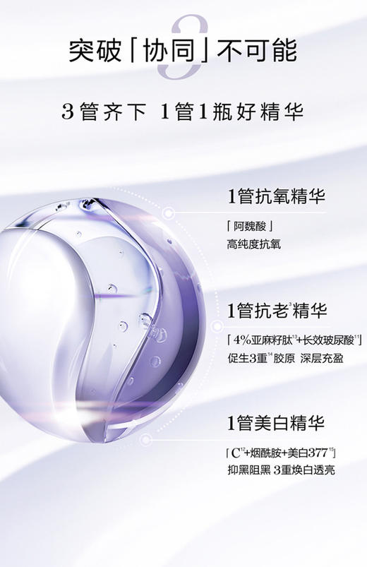 3614273571258	兰蔻Lancome	塑颜三管精华50ml 紧致轮廓美白淡化细纹抗氧抗老 商品图3