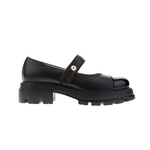 sheme新中式 手工盘扣点缀 厚底舒适玛丽珍单鞋可定制 商品图6