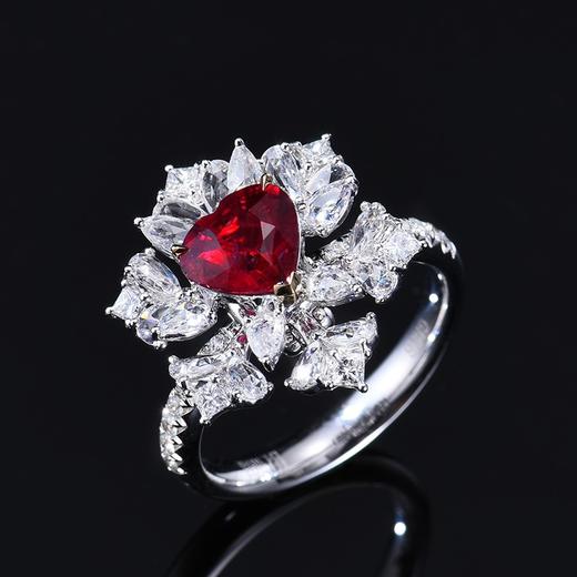 1.52ct 6.85g 红宝石戒指吊坠 商品图0