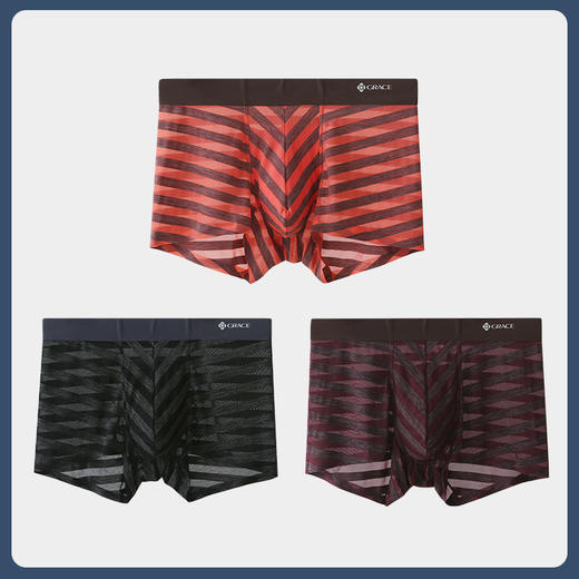 【清仓大促】洁丽雅男士内裤平角短裤三角裤头裤衩内裤男 商品图3