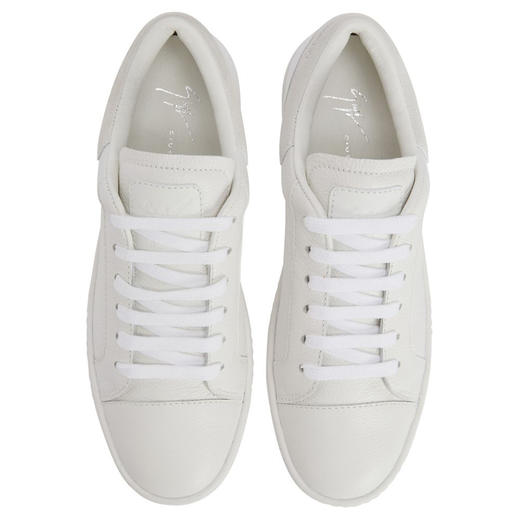 Giuseppe Zanotti 女士签名徽标低帮休闲运动鞋 白色 RS40012002 商品图3