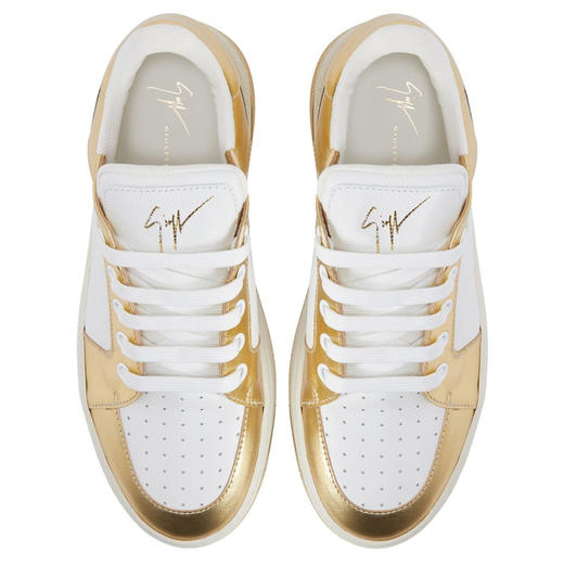 Giuseppe Zanotti 男士签名徽标印花低帮休闲运动鞋 混色 RM40034002 商品图3