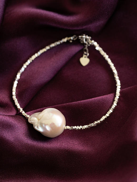 牧衣游 925银巴洛克珍珠手链 花前【不支持会员折】 商品图3