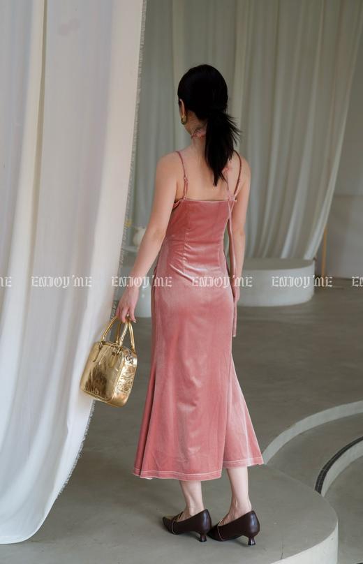 【门店同款】ENJOY秋季时光回廊花朵飘带吊带裙 159051774 商品图1