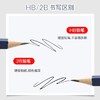 晨光练字铅笔小学生专用2B/HB无铅毒加粗三角杆儿童初学者硬笔书法笔考试答题涂卡笔 1盒装 商品缩略图4