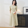 米思阳2025夏季新款极简高级灰OL风连衣裙优雅知性通勤裙子2106 商品缩略图3